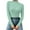 004_Green, variant on QASIEATN Sweaters for Graceful Ladies Fashion, Casual Autumn and Winter Multicolor Button Decoration Midhigh Collar Knitted Sweater Long Sleeved Top, Womens Fall Tops