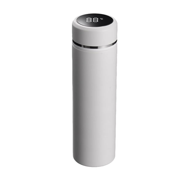 Smart Temperature Display Cup,Stainless Steel Vacuum Insulated Mug,LED Screen Heat Cold Sensing Bottle Cup,Leak Proof Portable Travel Drink Tumbler,Long Lasting Temperature Control Beverage Cup