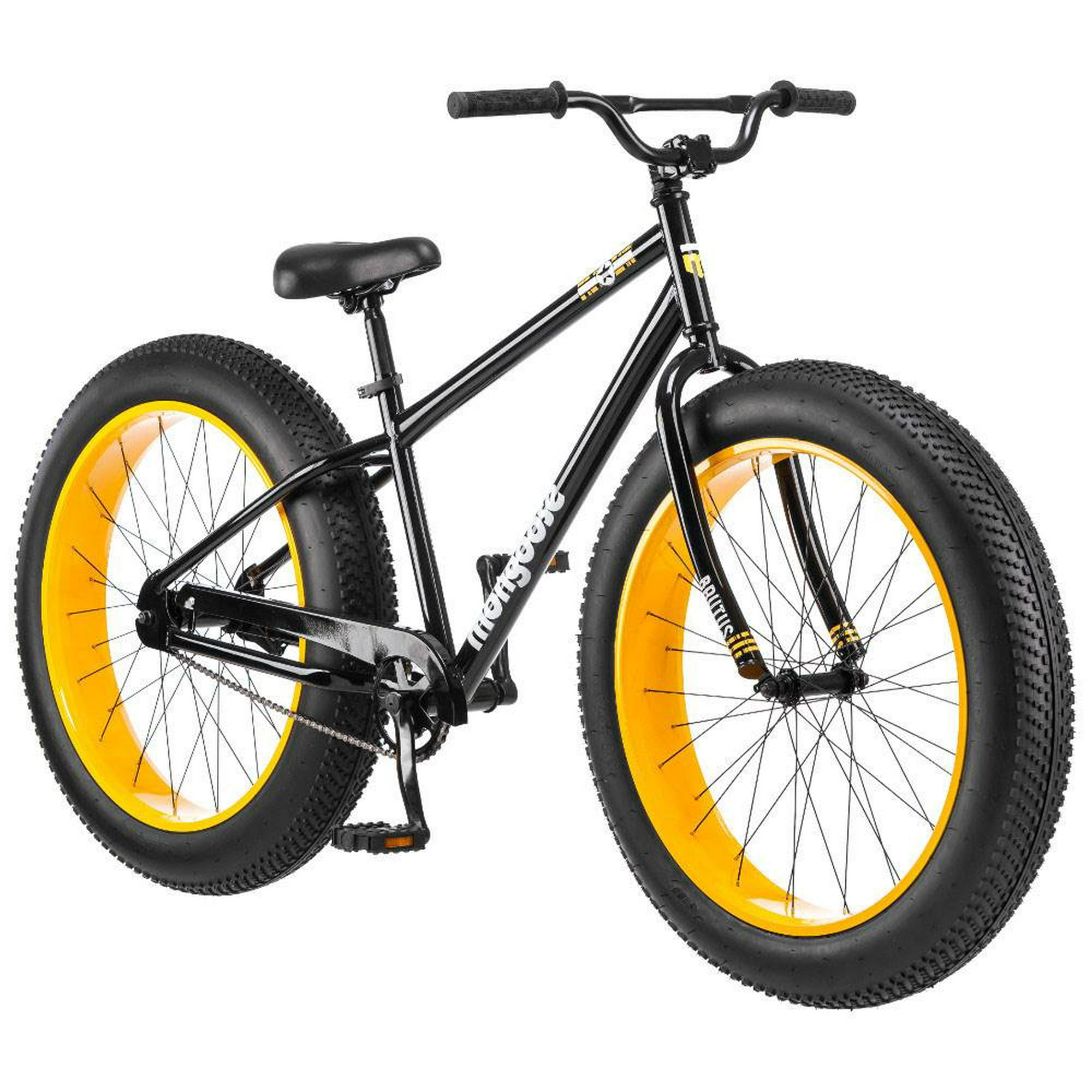 Mongoose 26 Inch Brutus Mens Alloy All Terrain Mountain Bike, Black | R4140  - Walmart.com