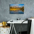 thumbnail image 5 of Epic Graffiti 'Fall Reflection in the Tetons - Grand Teton National Park' by Darren White, Giclee Canvas Wall Art, 18"x12", 5 of 8