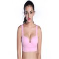 thumbnail image 3 of Women Girl's Sports Bras Racerback Bra Seamless Wireless Underwear Bra Full Coverage Outdoor, 3 of 5