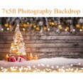 thumbnail image 2 of 7x5FT Christmas Tree Gift Photography Background Studio Photo Prop Christmas Backdrop, 2 of 5
