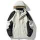 thumbnail image 4 of Chaquetas y abrigos casuales con capucha de manga larga para mujer, traje de exterior con rociador, abrigo informal con solapa y cremallera, abrigo holgado suave con capucha para mujer, 4 of 4