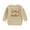 Khaki, variant on Elippeo Baby Boys Sweater 3M 6M 9M 12M 18M 24M Letter Embroidery Crew Neck Long Sleeve Pullovers Fall Toddler Clothes Jumpers Tops