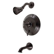 Kingston Brass KB36350EX Oil Rubbed Bronze Single-Handle Tub and Shower Faucet