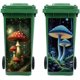 thumbnail image 1 of PVC Stickers Self-adhesive Decorative Stickers Decals for Trash Decoration Mushroom 82x38mm 2pcs/set, 1 of 9