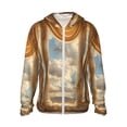 thumbnail image 1 of Balery Golden Drapes Pillars Clouds Sudadera ligera de manga larga con capucha y protección solar UPF 50+ para hombre y mujer, ideal para pesca y running-XX-Large, 1 of 7