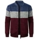 thumbnail image 2 of Suéteres DecSea para hombre, cárdigan, sudadera, sin capucha, con cremallera, cuello alto, ligeros, 2 of 4