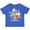 Royal Blue, variant on Inktastic Happy Hanukkah with Fox and Snowflakes Boys or Girls Toddler T-Shirt