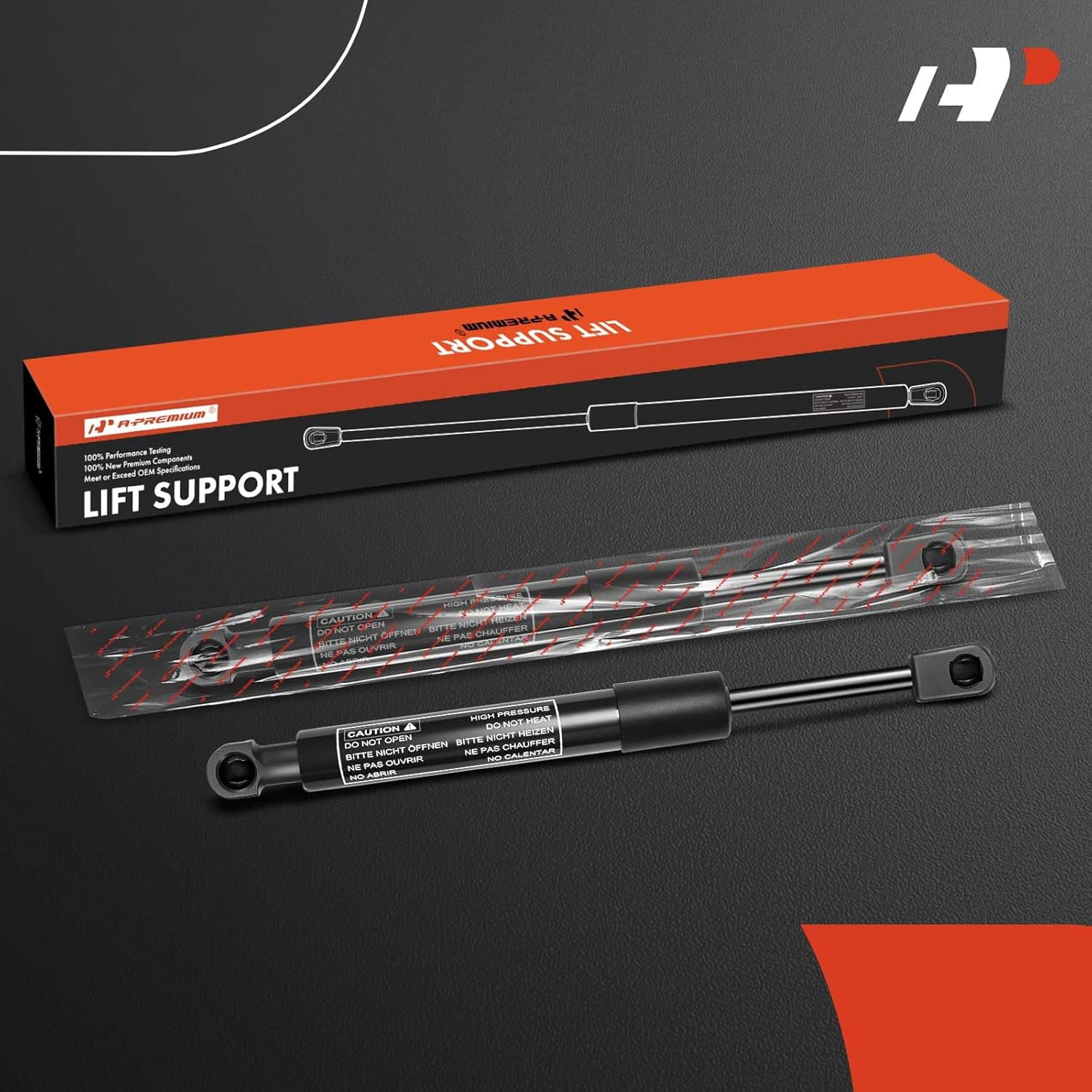 A-Premium Front Hood Lift Supports Shock Struts Compatible with Infiniti JX35 2013 QX60 2013-2019 2-PC Set
