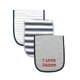 Luvable Friends ® 4-Pack Fox Washcloths in Pink/White - Bed Bath & Beyond