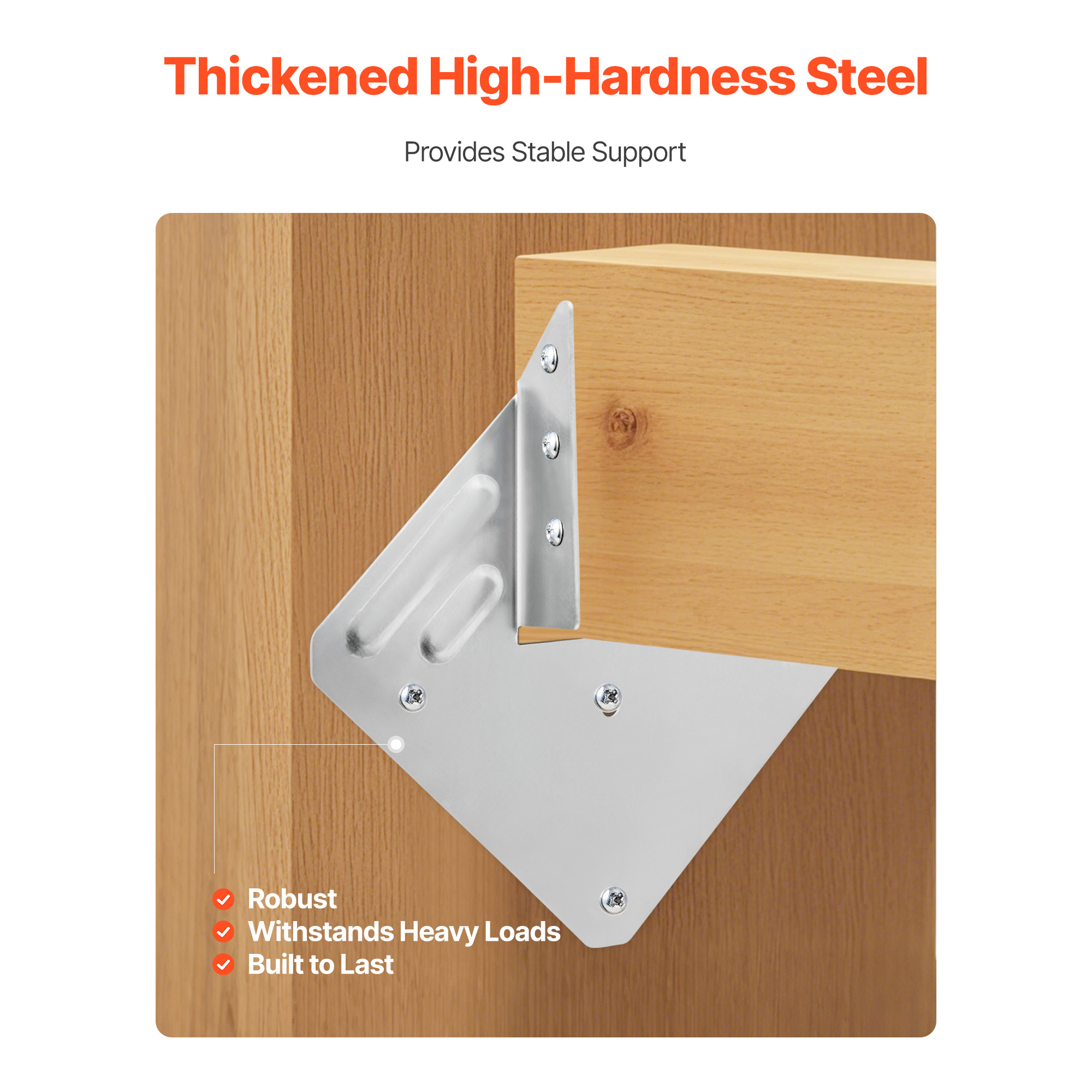 KFFKFF Hurricane Ties for Rafters, Inner Dimensions 5.31x1.57x2.48 in / 135x40x63 mm, Durable Straps for Roof Beam and Wooden Construction, 25 Pieces