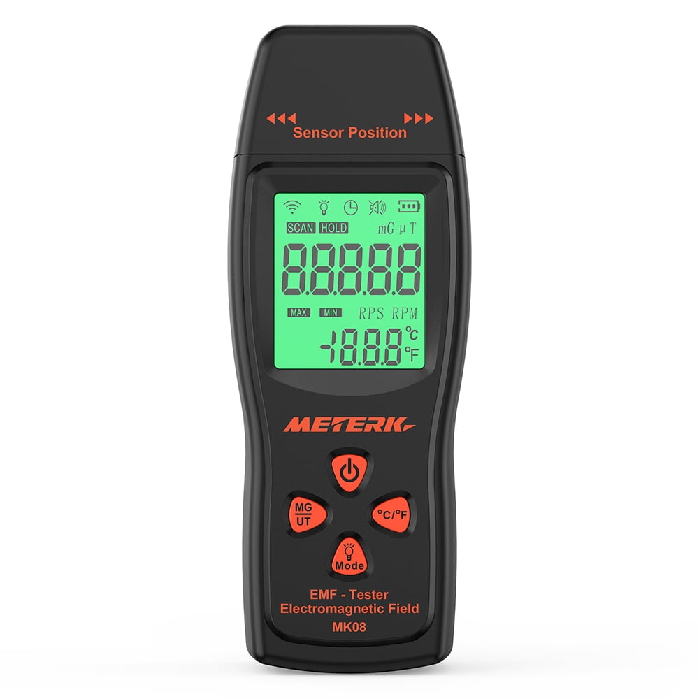 EMF Meter Electromagnetic Radiation Detector Tester Radiation Monitor 