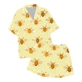 thumbnail image 1 of Ensemble de Pyjama Imitation Soie Imprimé pour Filles, 1 of 4