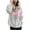 Pink, variant on Meihcang Zip Up Hoodie Women Trendy Color Block Fuzzy Hoodie Soft Long Sleeve Fleece Hoodie Loose Fit Casual Sherpa Hooded Jacket Pink XXL