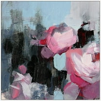 Marmont Hill Pink Dominance 18-Inch Square Framed Wall Art