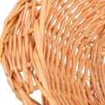 thumbnail image 5 of Raindrops Brown Synthetic Wicker Woven Basket for Home Use Perfect as Fruit Snacks Bread Holder 12.5x8x5 inches, 5 of 8