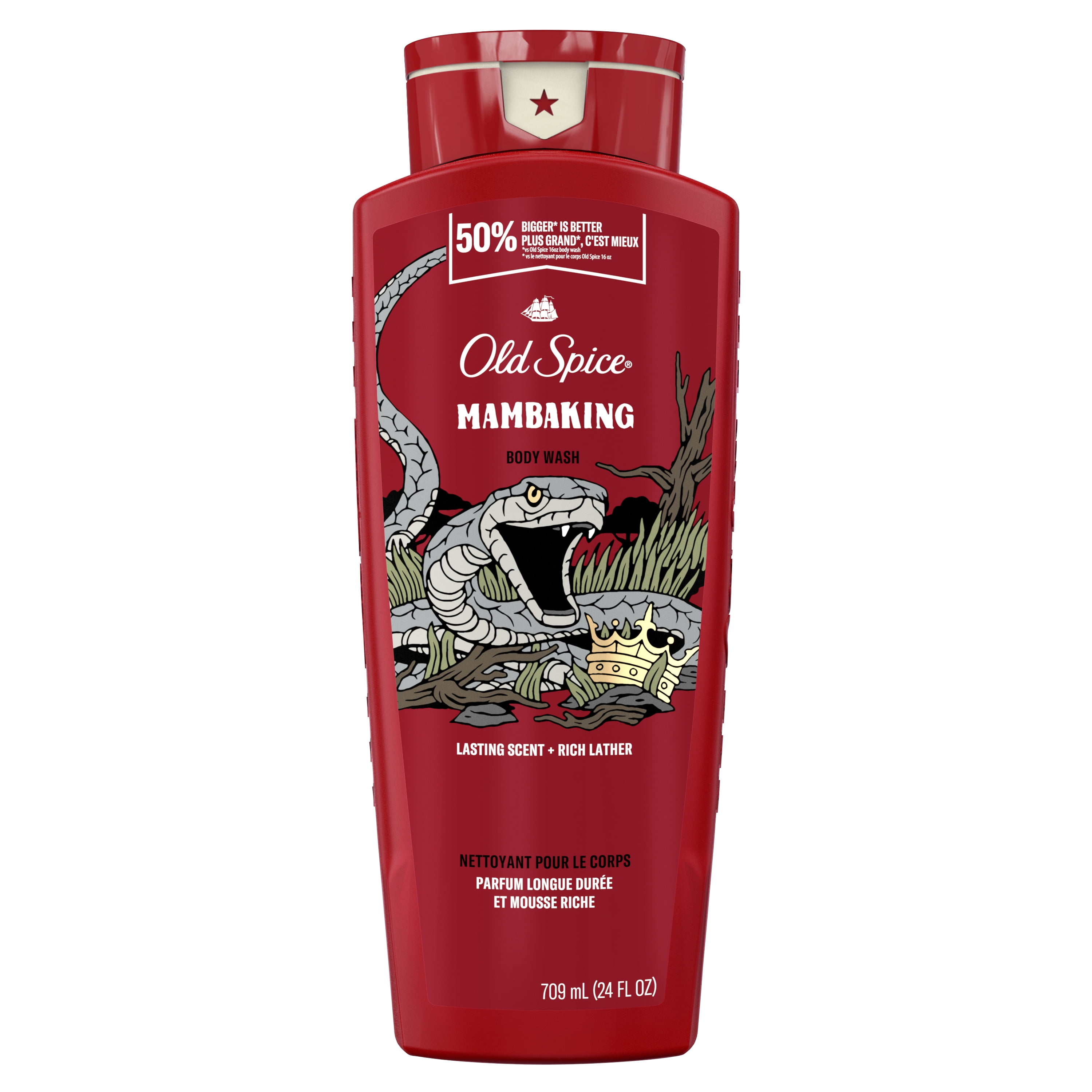 Old Spice Body Wash for Men, MambaKing, 24 oz