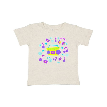 

Inktastic 80s Boom Box Music Gift Baby Boy or Baby Girl T-Shirt