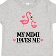 thumbnail image 4 of Inktastic My Mimi Loves Me Flamingo Girls Toddler T-Shirt, 4 of 5