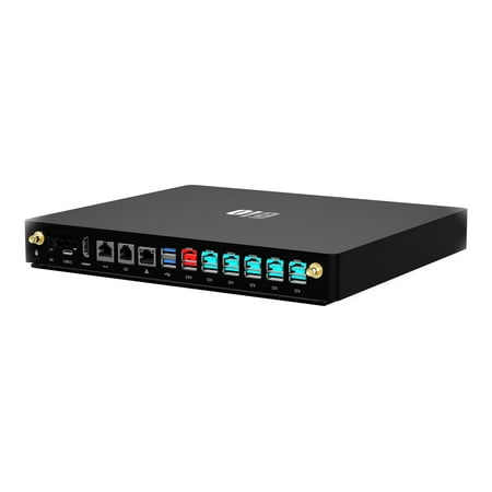 EloPOS Pack - Mini desktop - Celeron G4900T / 2.9 GHz - RAM 8 GB - SSD 128 GB - UHD Graphics 610 - GigE - WLAN: 802.11a/b/g/n/ac, Bluetooth 5.0 - Win 10 IoT Enterprise LTSC 64-bit - monitor: none - black