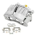 thumbnail image 4 of Detroit Axle - Front Right Brake Caliper w/ Bracket Replacement for Trailblazer Rainier SSR Ascender Bravada Envoy 9-7X Fits select: 2004-2005 CHEVROLET TRAILBLAZER LS/LT, 2002-2005 GMC ENVOY, 4 of 7