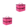 thumbnail image 1 of mmirethe Nail Polish Safe And Hygienic With Convenient Carrying Case Bag Durable Polyester Easy rose red 2Set, 1 of 6