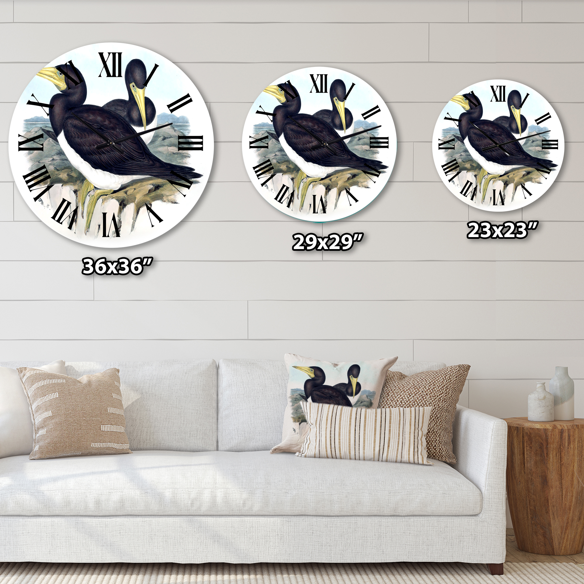Designart 1 in Traditional Wall Clock