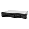thumbnail image 1 of Synology RackStation RS1221RP+ - Serveur NAS - 8 Baies - Montable en Rack - SATA 6Gb/s - RAID RAID 0, 1, 5, 6, 10, JBOD, 5 hot spare, 6 hot spare, 10 hot spare, 1 hot spare - RAM 4 Go - Ethernet Gigabit - Prise en Charge Icsi - 2U, 1 of 6