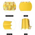 thumbnail image 3 of Bolso bandolera de hombro cuadrado para mujer, bandolera de cuero con cadena, bolso pequeño, bolso de mano, bolso de noche a la moda JFHHH pequeña, 3 of 5