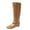 Brown, variant on Busydd Boots for Women Knee High Winter Trendy Solid Color Low Heel Tall Boots for Women Casual Comfy Slip on Knee High Boots 5.5