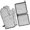 White-2, variant on Leopard Print Oven Mitts and Pot Holders Set Of 4, Heat Resistant Kitchen Gloves with Non-Slip Grip, Hanging Loop, Soft Cotton Lining for Baking, Cooking, Grilling, Barbecue