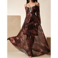 thumbnail image 7 of Spring/Summer New Party Dress with Pleated Long Sleeves, Loose and Casual Women's Wear, 7 of 7