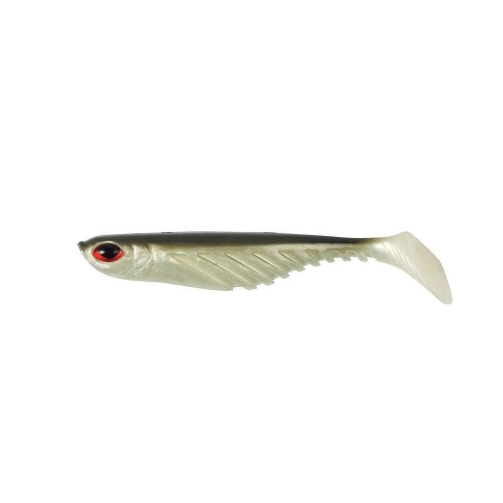 Berkley PowerBait Ripple Shad Fishing Bait, Fire Perch, 4in | 10cm