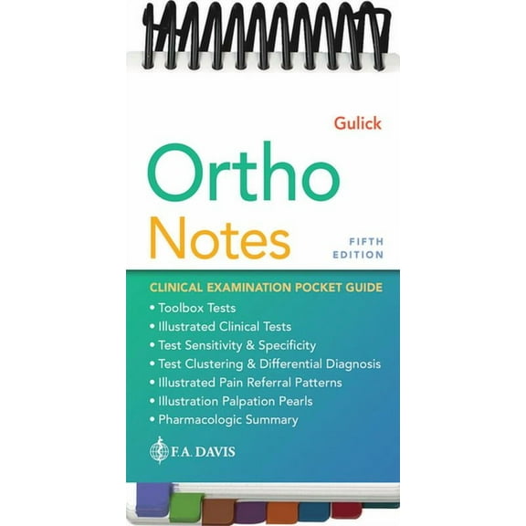 Ortho Notes: Clinical Examination Pocket Guide, (Spiral-Bound)