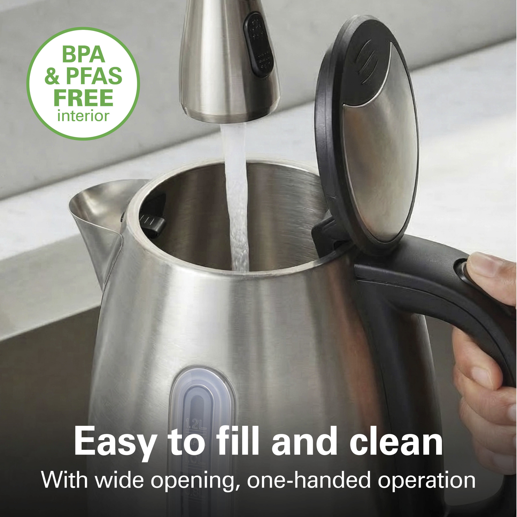 Hamilton Beach 1.2L Electric Kettle with Auto Shut-Off photo 6