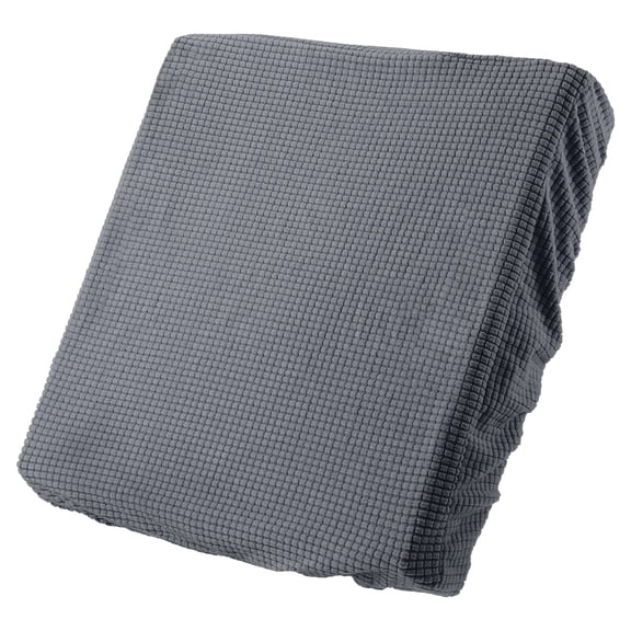 Uxcell 1 Pack Couch Cushion Cover, 20"x20" Polyester Stretch Sofa Cushion Cover, Dark Grey