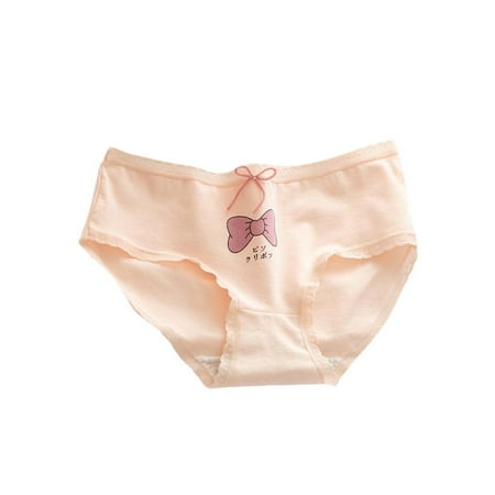 

Ochine Women Briefs Ultra-Soft 100 Cotton Mid Rise Funny Print Comfy Panties Classic Underwear for Girls M-XL
