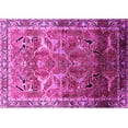 thumbnail image 1 of Ahgly Company Indoor Rectangle Oriental Pink Industrial Area Rugs, 2' x 3', 1 of 4