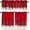Christmas-4, variant on Merry Christmas Valances Curtain for Window,Red Winter Holidays Xmas White Snowflakes Print Window Treatment for Living Room,Bedroom,Kitchen,Bathroom,1 Panel,54" W x 18" H