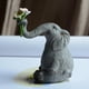 thumbnail image 5 of Escultura de Elefante Sunnimix Adorno Terrarios Artesanía Decoración 8.5x4x9cm, 5 of 8