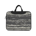 thumbnail image 2 of YFYANG 13 inch Universal Laptop Bag Oxford Cloth Laptop Sleeve, Multi-functional Black Vintage Watercolor Texture Pattern Notebook Computer Messenger Bag Handbag, 2 of 8