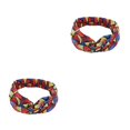 thumbnail image 1 of Sonducket Diadema de ganchillo Banda para la cabeza deportiva Envoltura de ganchillo para de cara de yoga azul zafiro 2Conjunto, 1 of 6