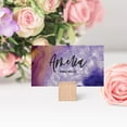 thumbnail image 3 of Koyal Wholesale Purple Agate Place Cards for Wedding Party Tables, Seating Name Place Cards for Holders, 60 Pack, 3 of 5