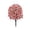Light Pink, variant on Artificial With Ground Garden Stake Greenery Shrubs Garden Accessories For Farmhouse Outdoor Outside Garden Porch Patio Wedding Decoration, Artificial Flowers for Outdoor,K-style,15.75"