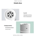 thumbnail image 2 of Small Humidifier Household Large Volume Car Humidifier Desktop Bedroom Purifier Automatic Power-off, 2 of 5