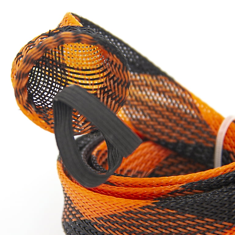 DBT Fishing Rod Sock- Orange/Grey