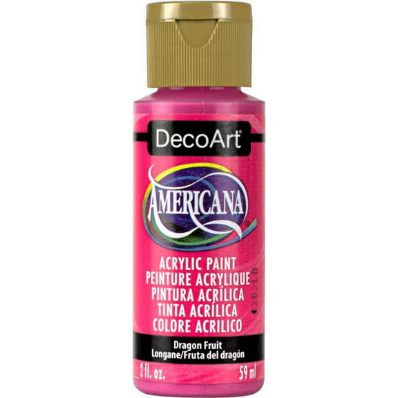 DecoArt Americana Acrylic Paint, 2 oz, Red Color Family, Matte Finish