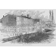 thumbnail image 1 of Libby Prison - River View-Fine Art Canvas Print (20" x 30"), 1 of 1
