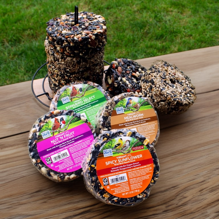 Vibrant Life Songbird Select Wild Bird Snack Stack, 8.25 oz